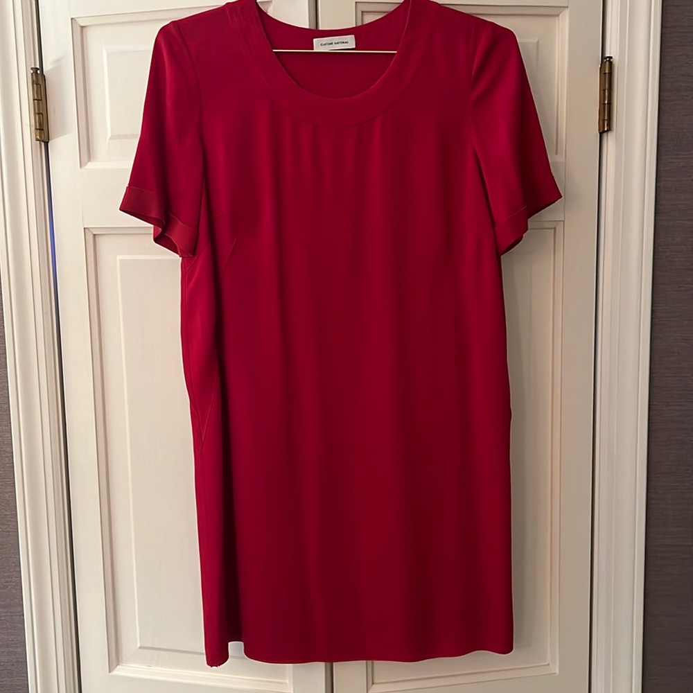 Costume National women’s dress in red, Size 40/4US